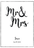 mr and mrs poster
