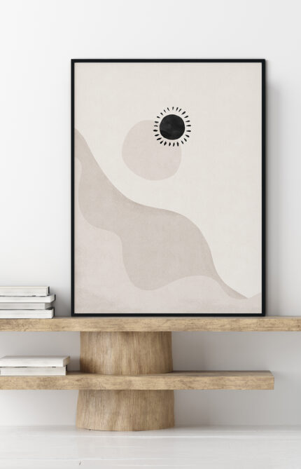 hover afbeelding abstracte interieur poster