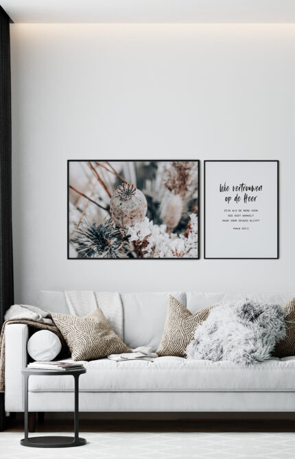 Hover Afbeelding Droogbloemen Poster