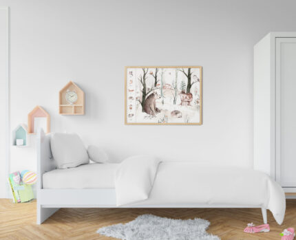 Zoek Poster Bosdieren In Kinderkamer
