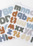 Magnetische Letters voor op de magneetsticker