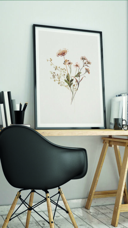 Hoverafbeelding Interieur Poster Droogbloemen Kopiëren