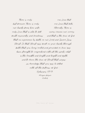 jesus loves you poster