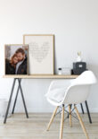 jesus loves you poster in lijst gecombineer met een fotoposter