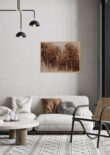 Interieur Posters Liggend In Houten Lijst Aan Muur