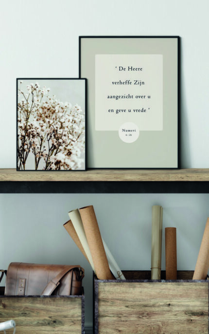 Story Interieur Poster Gecombineerd Met Christelijke Poster