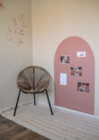 Magneetsticker boog caramel 58x90 cm kamer
