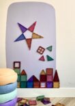 Magneetsticker lila 58x98