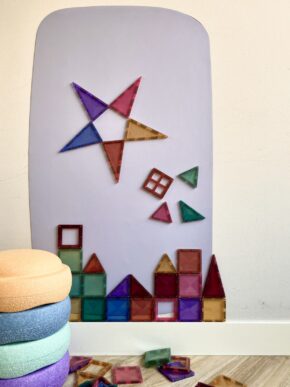 Magneetsticker lila 58x98