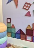 Magneetsticker lila 58x98