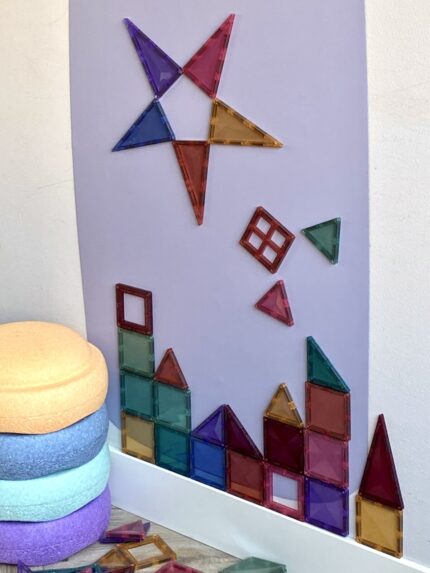 Magneet sticker lila 58x98
