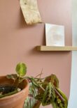 Magneetsticker afgeronde rechthoek 58x98cm caramel close up met fotohouder