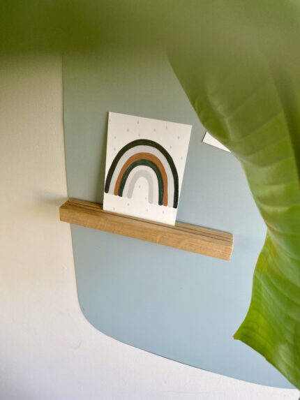 Magneetsticker afgeronde rechthoek 58x98 groen close up 2