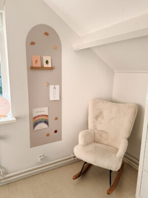 magneet sticker 47x160 cm beige kamer