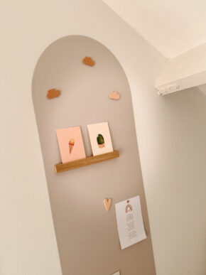 magneet sticker 47x160 cm beige