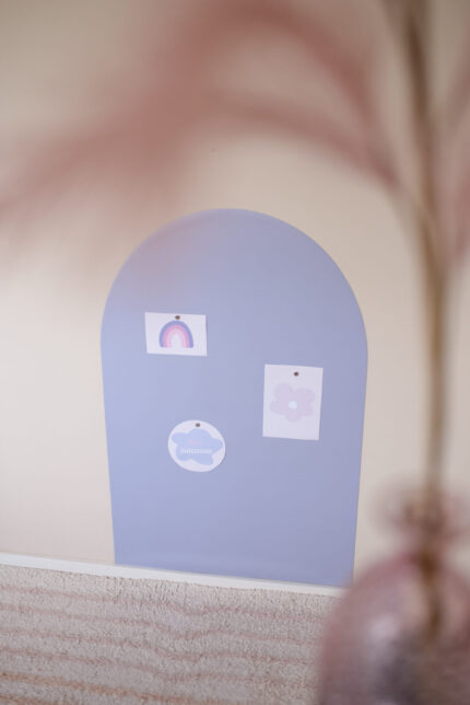 Magneetsticker Boog 58x90 Lila kinderkamer