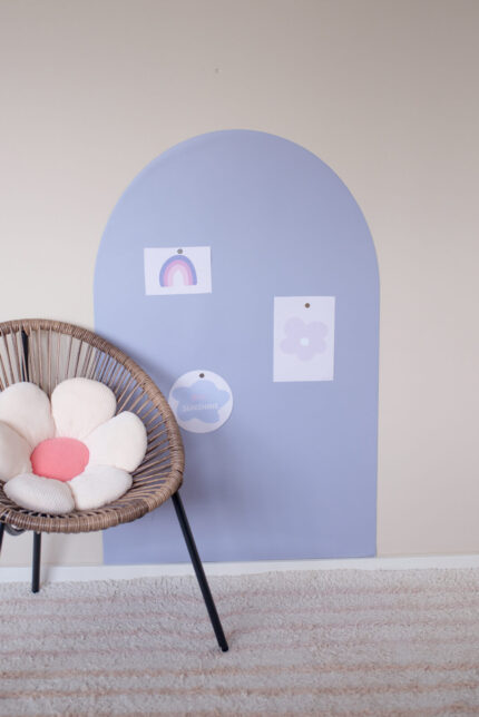 Magneetsticker Boog 58x90 Lila