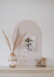 magneetsticker boog beige zonder te boren