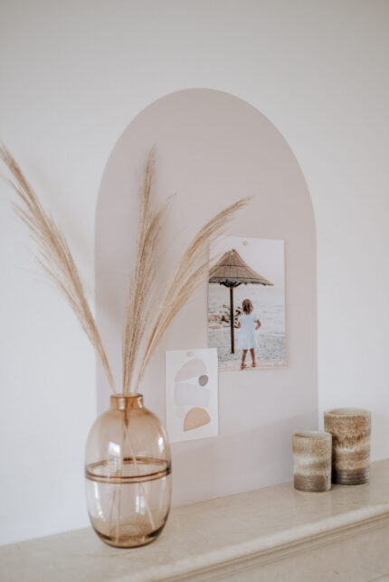 magneetsticker boog beige zonder te boren