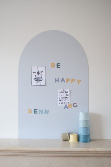 Magneetsticker Boog 58x90 Grijs speelkamer