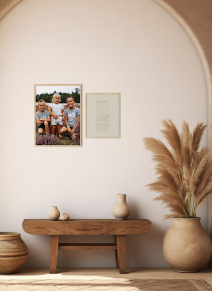 Christelijke Poster Gebed Voor Mijn Kinderen