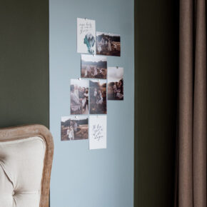 Close Up Groen magneetsticker