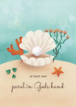 Christelijke Poster Voor De Jongenskamer Je Bent Een Parel In Gods Hand