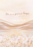 christelijke poster: He is a promise keeper