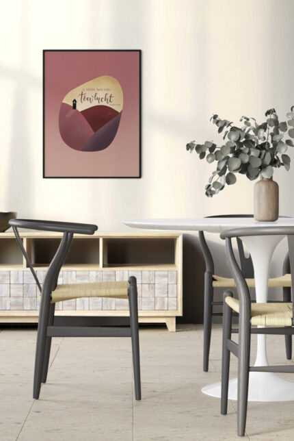 Christlelijke poster U bent mijn toevlucht psalm 91