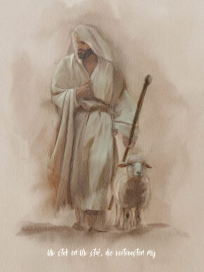 Voorbeeld Christelijke Poster Met Tekst