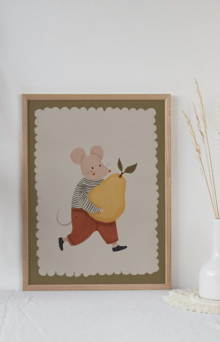 Hoverafbeelding Kinderkamer Poster Toffe Peer