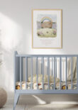 Kinderkamer Poster Christelijk Ark Van Noach