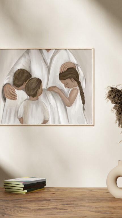 Story Christelijke Poster Laat De Kinderen Tot Mij Komen