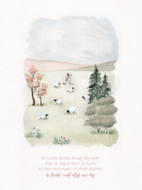 Voorbeeld Christelijke Poster Met Eigen Tekst