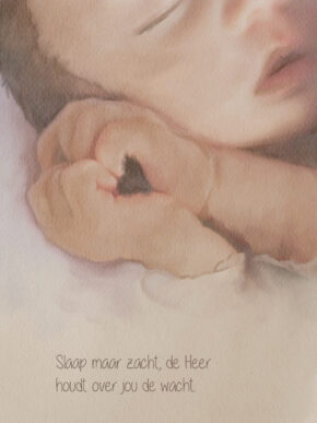 Voorbeeld Christelijke Poster Met Eigen Tekst Babykamer B