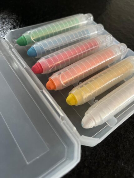 Krijtjes voor op de magneetsticker